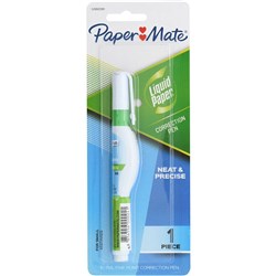 Liquid Paper Correction Pen Fine Point 7ml White