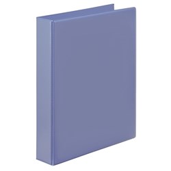 Marbig Clearview Insert Binder A4 2D Ring 38mm Purple