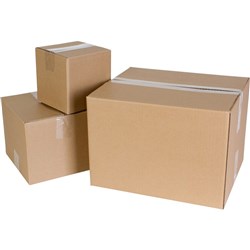 Cumberland Heavy Duty Shipping Box 508mm x 356mm x 381mm Brown