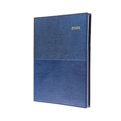 Collins Vanessa Diary A6 Day To Page Blue