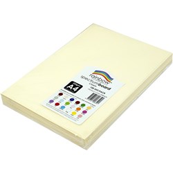 Rainbow Spectrum Board A4 220 gsm Cream 100 Sheets