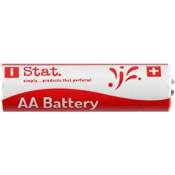 Stat Alkaline Battery Size AA Bulk Box Of 24