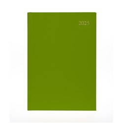 Collins Essential Diary A4 Day To Page Lime