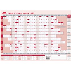 Sasco Compact Planner 594 x 420mm Year To View