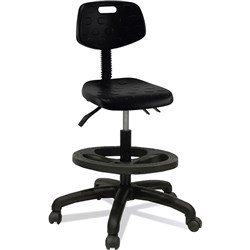 K2 NTR Glebe Eco Lab Industrial Stool Black