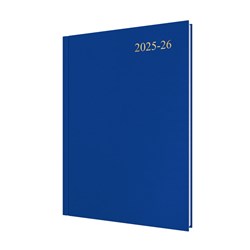 Collins Essential Financial Year Diary A4 Day To Page Blue