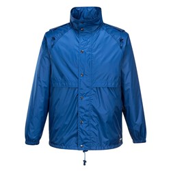 Huski Stratus Rain Jacket Large Cobalt Blue