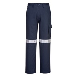 Portwest Cargo Pants With Tape Size 26 Regular Navy