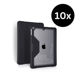 SchoolTech Deluxe Folio Case For iPad 10th Gen Black Pack Of 10