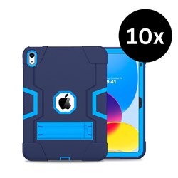 SchoolTech Heavy Duty Case For iPad 10-11th Gen Blue Pack Of 10