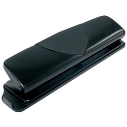 Marbig 4 Hole Metal Punch 8 Sheet Capacity Black