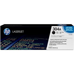 HP 304A LaserJet Toner Cartridge Black CC530A