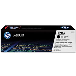 HP 128A LaserJet Toner Cartridge Black CE320A