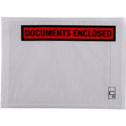 Cumberland Packaging Envelopes 115 x 155mm Documents Enclosed White Box Of 1000
