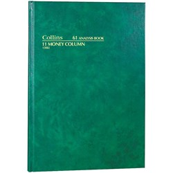 Collins Analysis 61 Series A4 11 Money Column Green