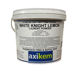 AxiKem White Knight Lemon Laundry Powder 5KG