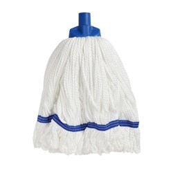 Edco Microfibre Round Mop Blue